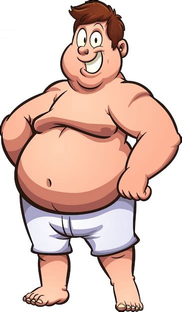 Body Fat Man Vectors Illustrations For Free Download Freepik