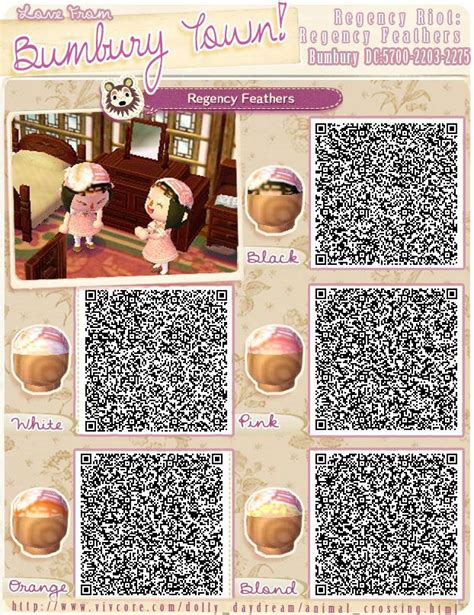 Discuss all of the games and make new friends to wifi with. Regency Feathers Hair | Animal crossing qr, Animal ...