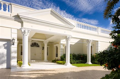 Classic Palm Beach Regency Villa Timeless Elegance Archi