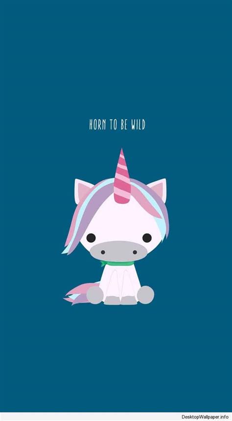 Free Download Cute Cartoon Unicorn Wallpapers On 750x1362 For Your