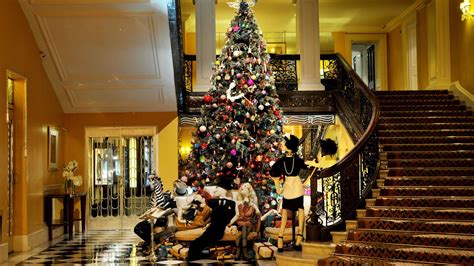 Finally A Picture Of The Claridges Christmas Tree By Lanvin Racked