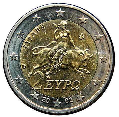 2 Euros 1re Carte Grèce Numista