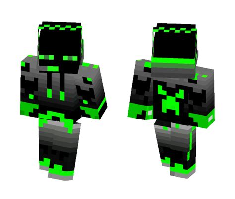 Get Green Enderman Minecraft Skin For Free Superminecraftskins