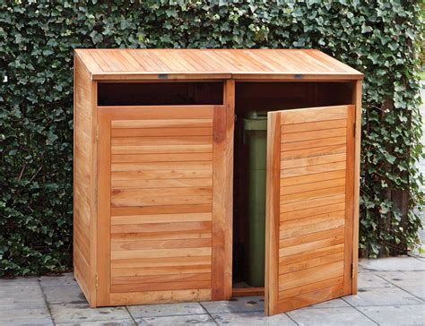 Best Wheelie Bin Storage Cabinets Shiplap Cladding Small Outdoor