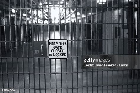 A Sign On A Metal Gate Inside Rahway State Prison Reads Keep This