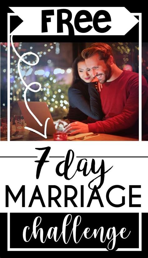 7 Day Marriage Challenge Free Marriage Challenge Marriage Challenges