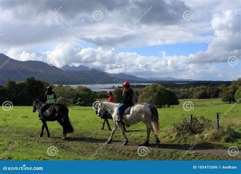 Horse Riding In Killarney National Park County Kerry Ireland