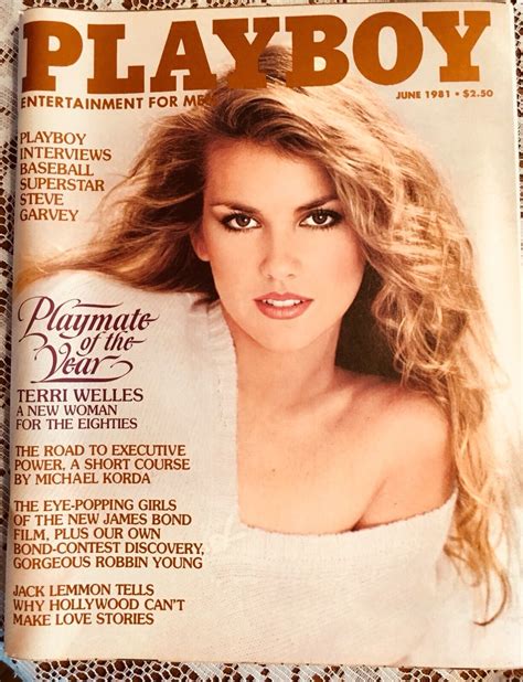 Playbabe Magazine June Playmate Of The Year Terri Welles More EBay