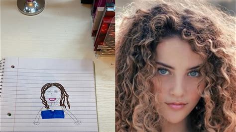 Trying To Draw Sofie Dossi Youtube