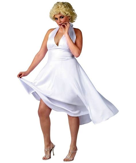Marilyn Monroe Costume Adult Plus Size Costume Deluxe Movie