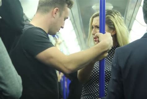 Man Gropes Woman On London Tube In Social Experiment Things Get Very Heated Metro News