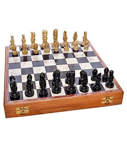 Masterfully Hand Crafted Marble Chess Board 10x10 Inches Amazon