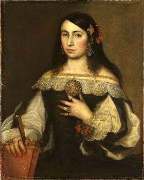 Portrait Of A Lady By Murillo Spanish School 165565 17th Century