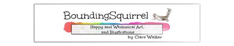 Boundingsquirrel Happy Whimsical Art And Illustrations Poppies And