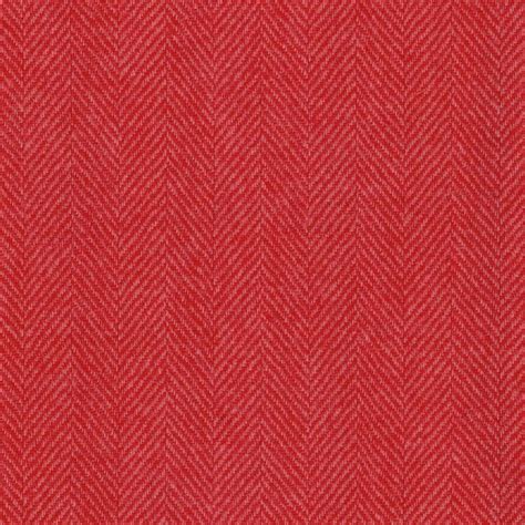 British Wool Tweed Suiting Fabric Reds Herringbone