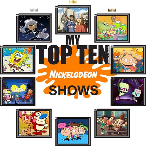 My Top Ten Nickelodeon Shows By Prinnyaniki On Deviantart