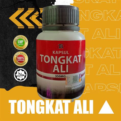 Kapsul Tongkat Ali Lulus KKM X Biji Shopee Malaysia