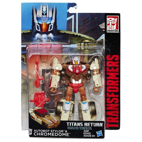 Transformers Generations Titans Return Titan Master Stylor And Chromedome