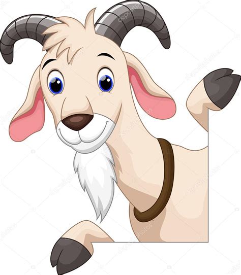 Cute Goat Cartoon Stock Illustration By ©irwanjos2 68621679