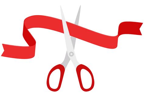 Free Ribbon cutting 1197463 PNG with Transparent Background
