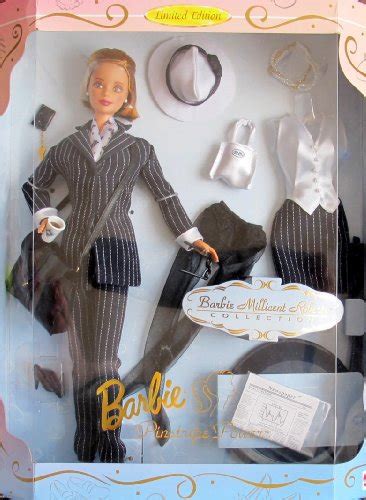 Barbie Millicent Roberts Pinstripe Power Doll Limited Edition W Extra Fashions 1997 バービー人形