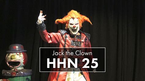 Jack The Clown At The Hhn 25 Media Preview