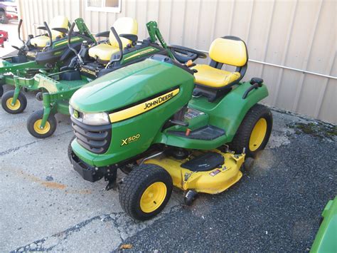 John Deere X500 Lawn And Garden Tractors For Sale 62432