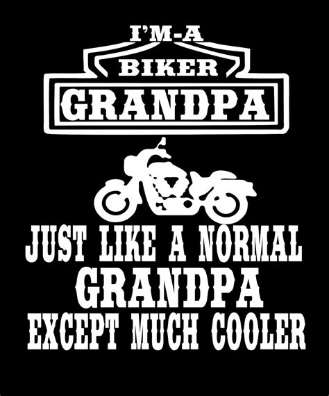 Biker Grandpa Svg Eps  Etsy