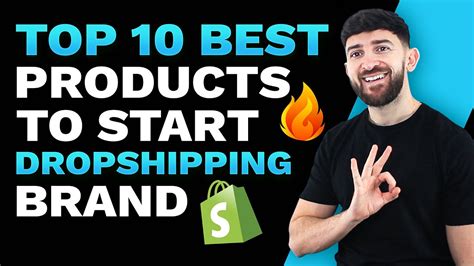 Top 10 Products To Start A Dropshipping Brand 2023 Youtube
