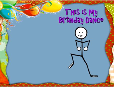 Birthday Dance Ecard Free Funny Birthday Wishes Ecards Greeting Cards