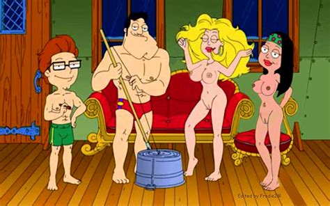 Rule 34 Accurate Art Style American Dad Brother And Sister Clothed
