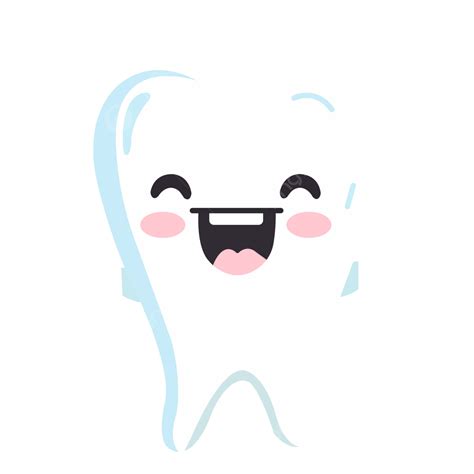 Cartoon Tooth Transparent Vector Tooth Clipart Tooth Dental Icon Png