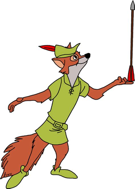 Robin Hood Clip Art Clipart Fox Robin Hood Disney Robin Hood Png