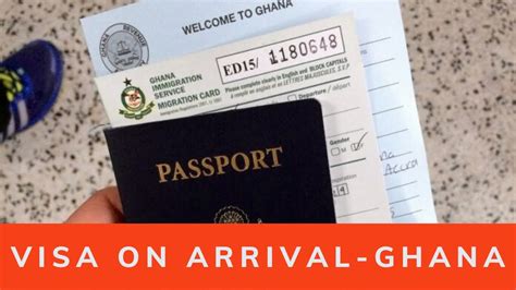 Ghana Issuance Of Visa On Arrival To Travelers To Ghana Youtube