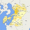 熊本県の地図 | Map-It マップ・イット