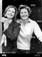 Ingrid Bergman (right) with daughter Pia Lindstrom, 1960s Stock Photo ...
