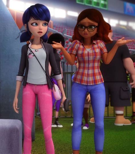 Alya And Marinette Miraculous Ladybug S1 Ep 15 Alya Marinette