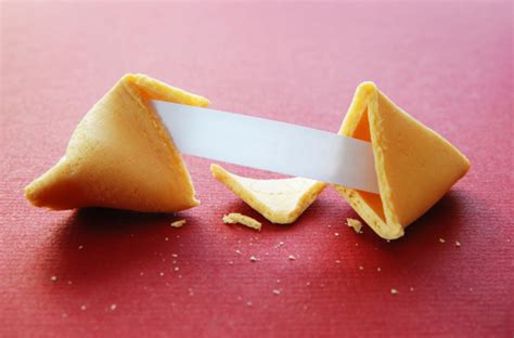 Open Fortune Cookie With Blank Fortune Stock Photo Download Image Now