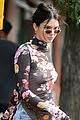 Kendall Jenner Wears Another See Through Top Lunches With Hailey