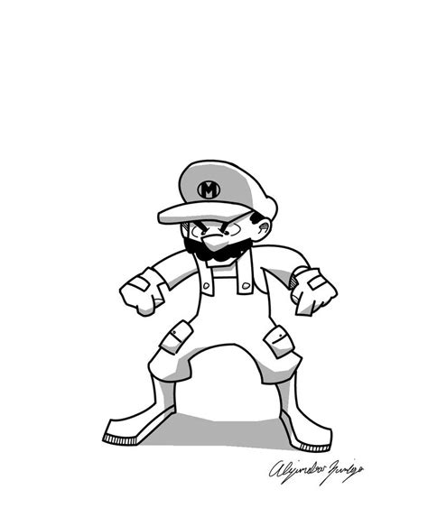 Super Mario Fanart By Pensketching On Deviantart