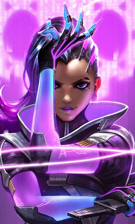 1280x2120 Sombra Overwatch Hd Iphone 6 Hd 4k Wallpapers Images
