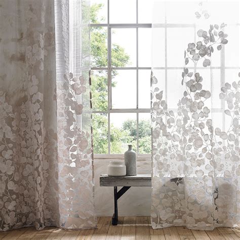 Curtains for large windows in your apartment. Voile curtain ideas - sensational sheers for summer ...