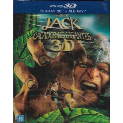 Blu ray 3D Blu ray Jack O Caçador de Gigantes Com Luva Lenticular