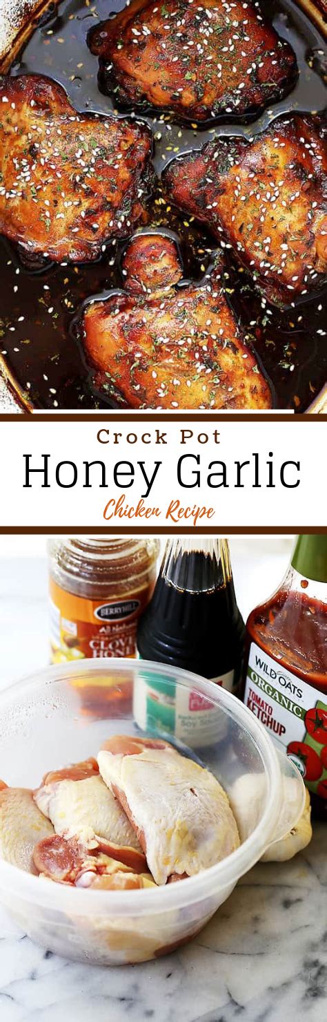 Crock Pot Honey Garlic Chicken Instruction My Recipes
