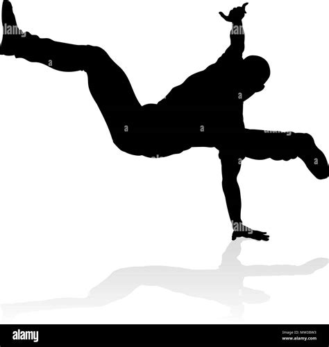 Street Dance Dancer Silhouette Stock Vector Image And Art Alamy