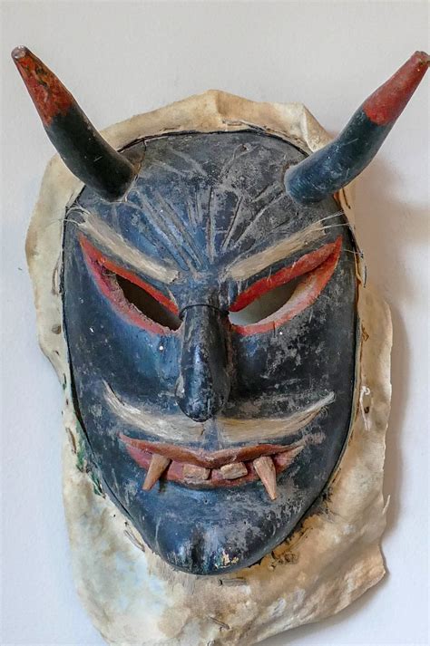 Face masks can help slow the spread of the coronavirus. Mexican black Devil mask - Masks of the World