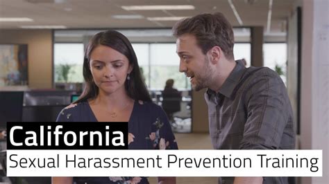 California Sexual Harassment Prevention Training—once And For All