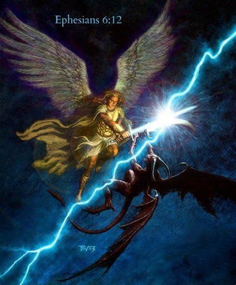 Ephesians 612 Spiritual Warfare Spirituality Archangels