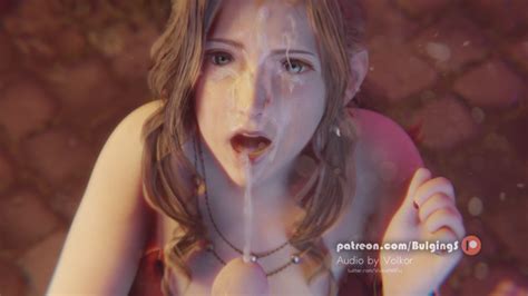 Rule 34 3d Aerith Gainsborough Brown Hair Bulgingsenpai Cum Cum On