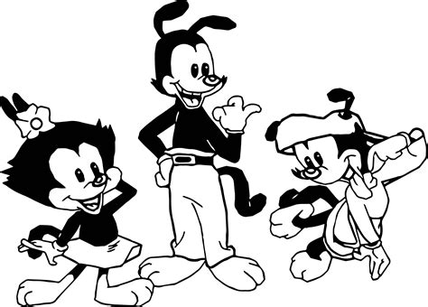 Animaniacs Coloring Pages Wecoloringpage Coloring Pages Animaniacs